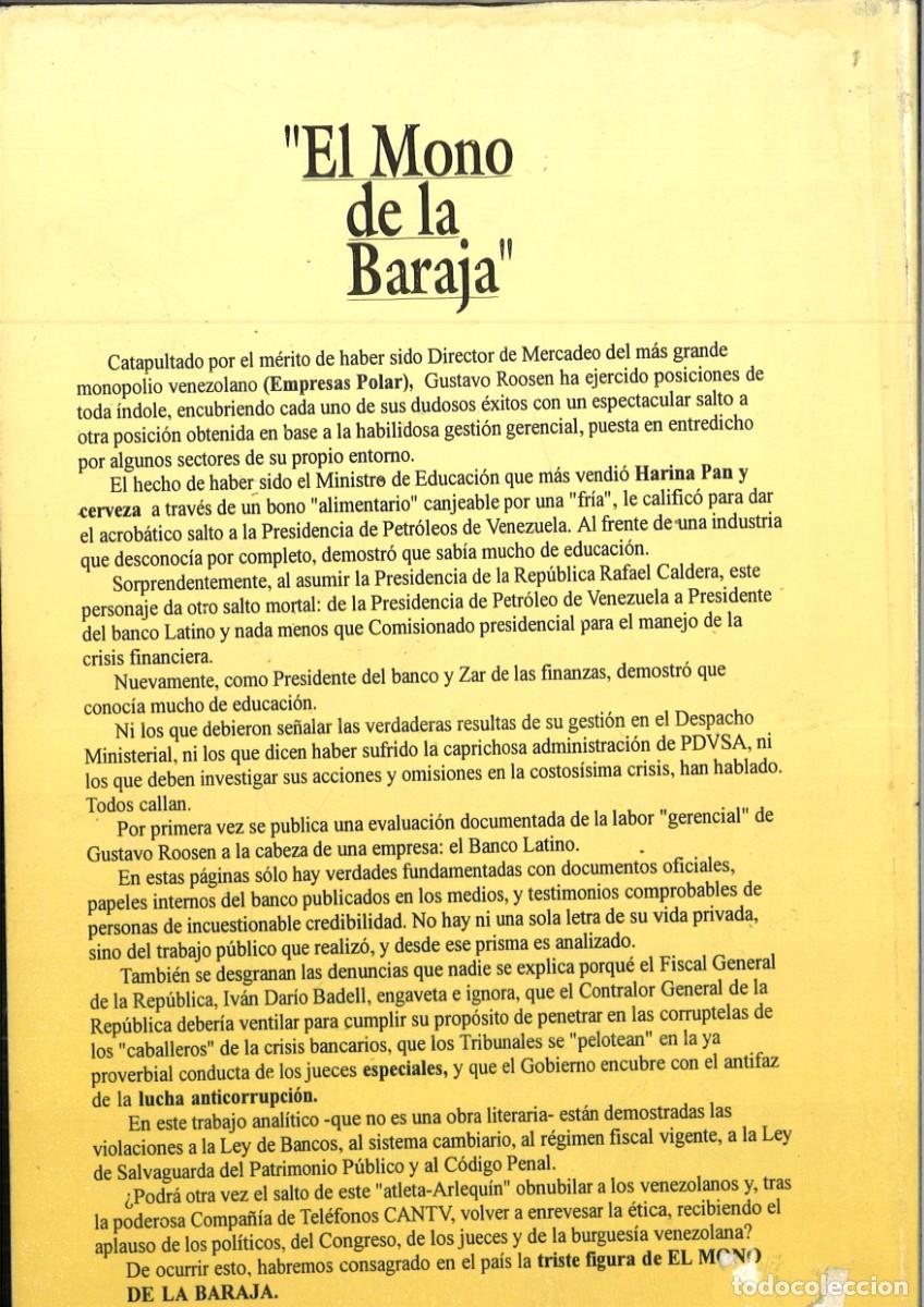 Libros: EL MONO DE LA BARAJA. Rafael del Naranco - Foto 2