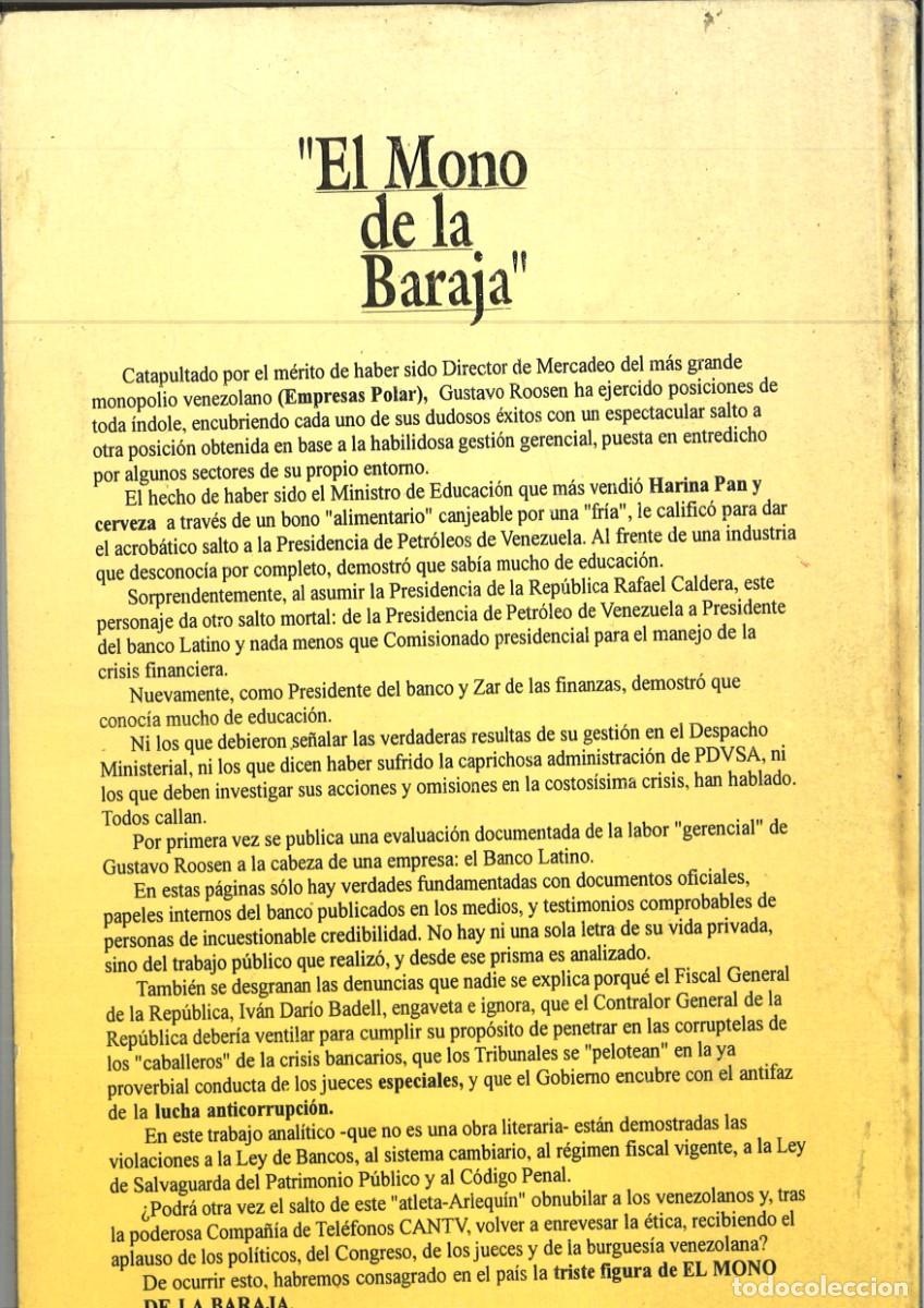 Libros: EL MONO DE LA BARAJA. Rafael del Naranco - Foto 2