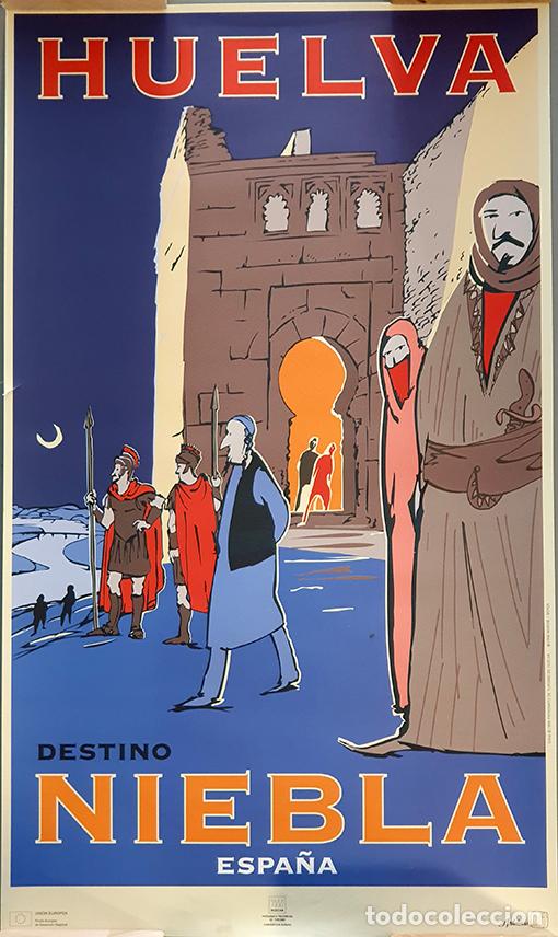 Libri di seconda mano: Cartel: Huelva. Niebla - OSCAR MARIN&Eacute; / CHRISTIAN BOYER