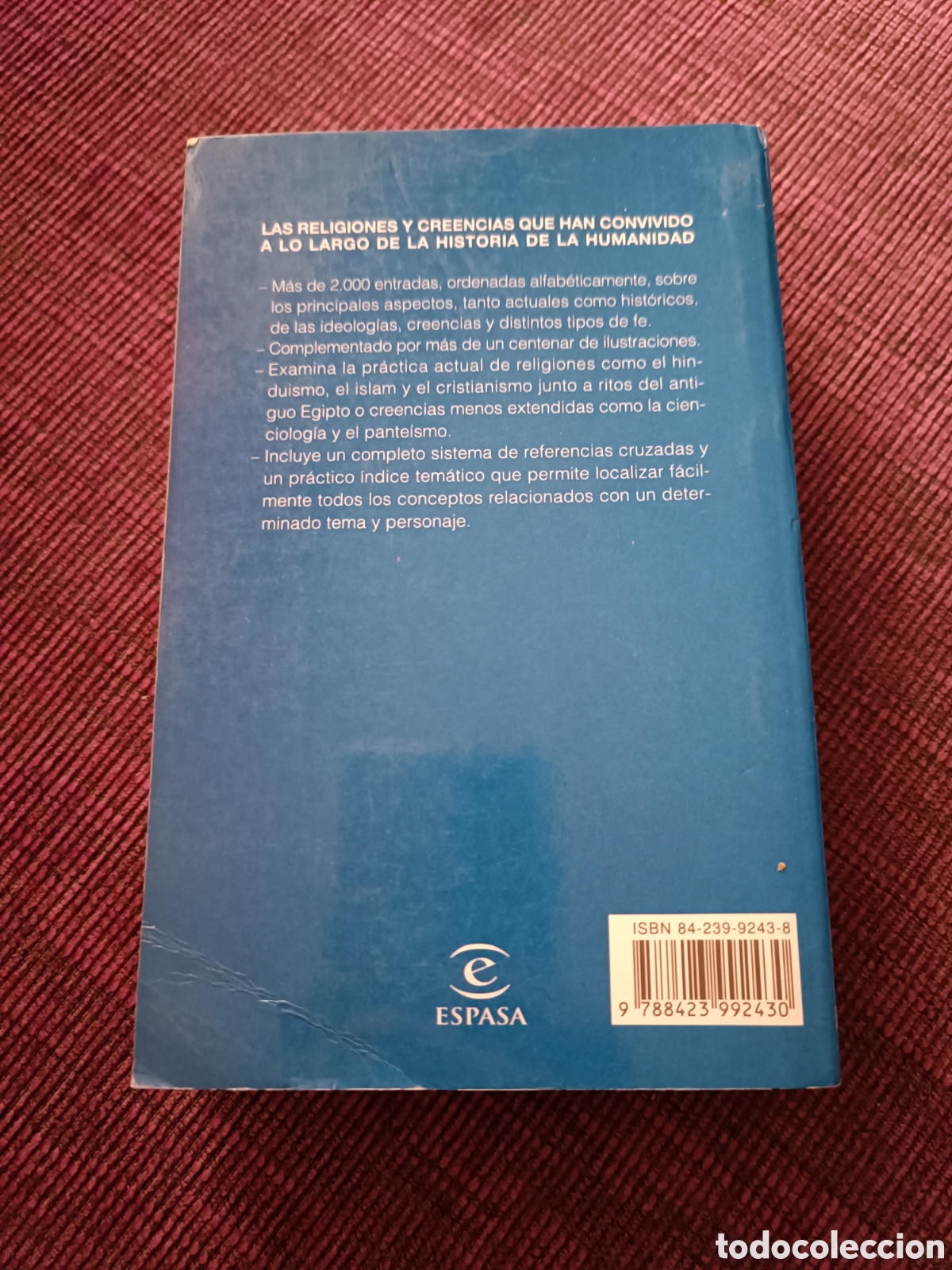 Libros: Religiones y creencias. Diccionario Espasa - Foto 2