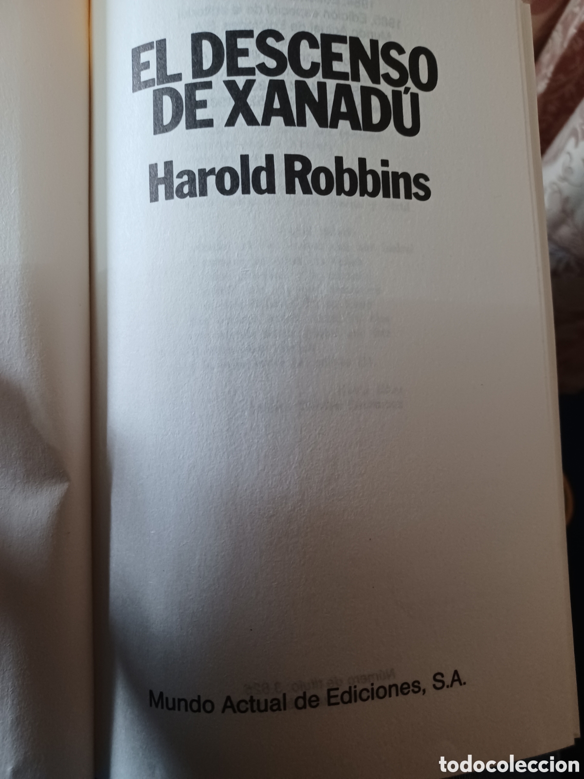 Libros: Barybook 194 El descenso de Xanad&uacute; Harold Robins - Foto 3