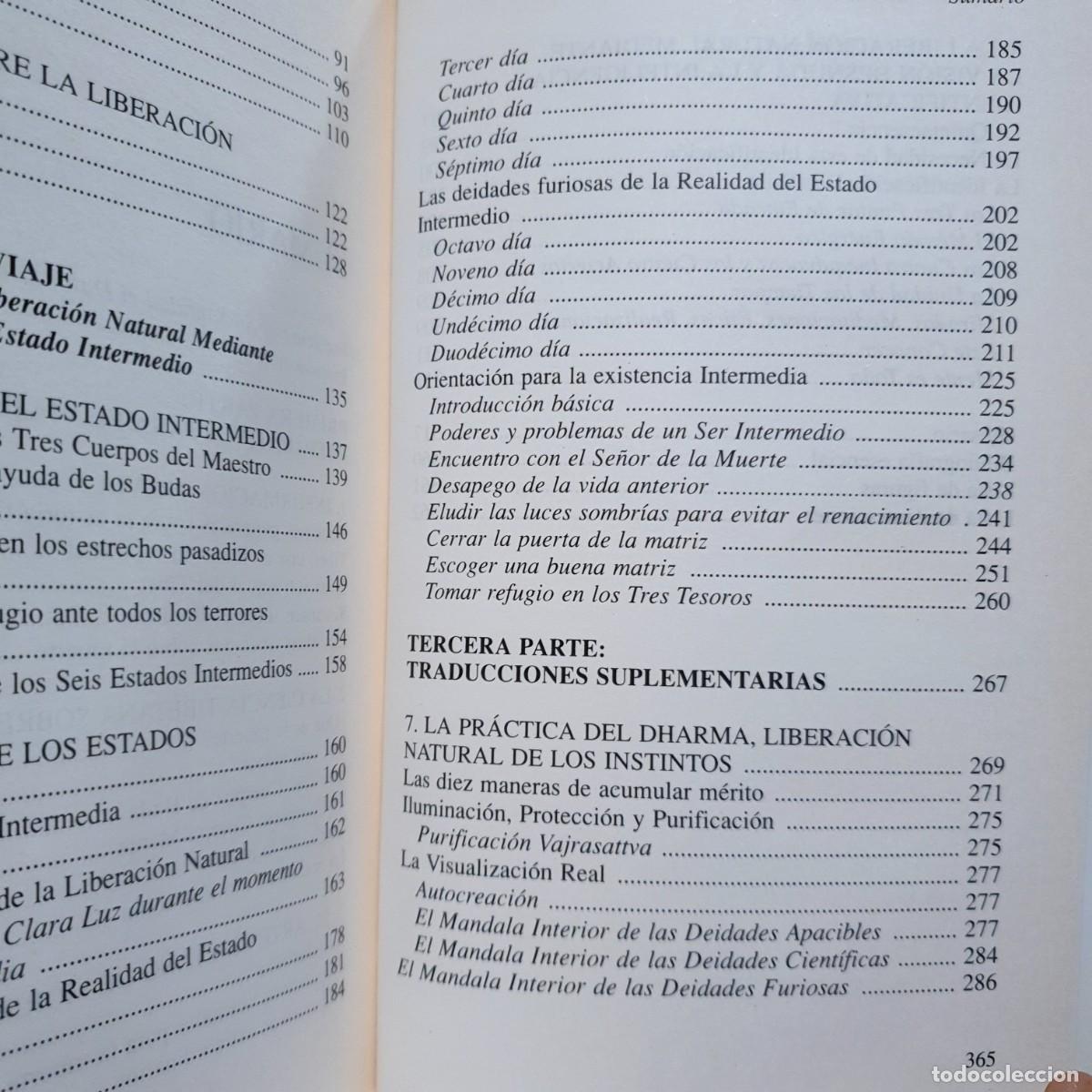 Libros: EL LIBRO TIBETANO DE LOS MUERTOS - Padma Sambhava - Foto 10