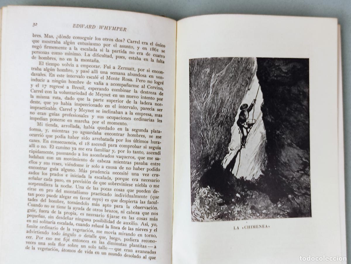 Libros: LA ESCALADA DEL CERVINO - EDWARD WHYMPER - Foto 1