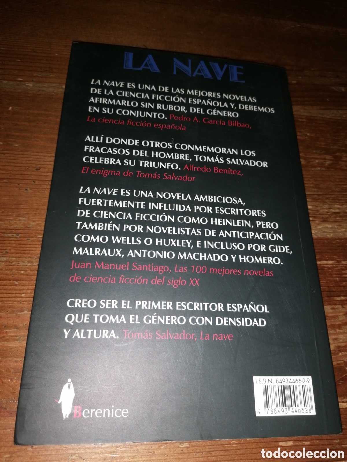 Libros: LA NAVE - Tom&aacute;s Salvador - Primera edici&oacute;n, 2005 - Foto 5