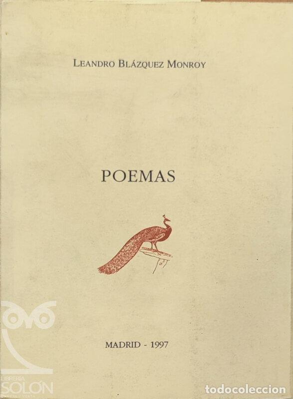 Libros: Poemas - Leandro Bl&aacute;zquez Monroy - Foto 1