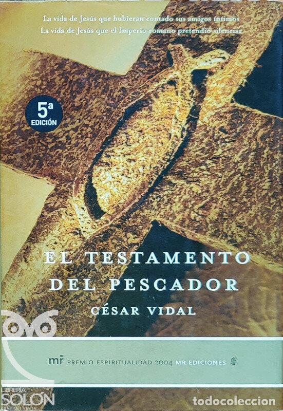 Libros: El testamento del pescador - C&eacute;sar Vidal - Foto 1