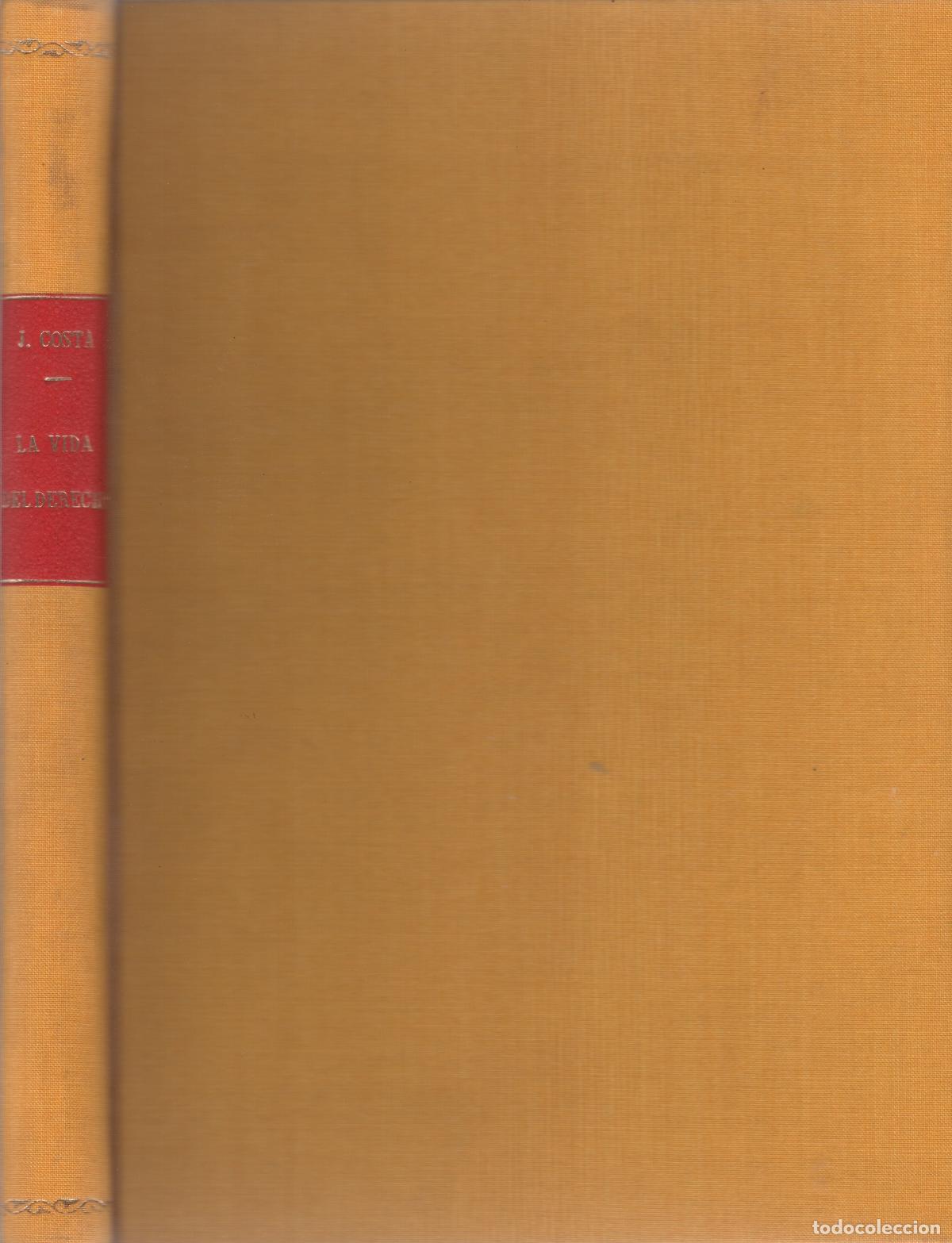 Libros: La vida del derecho - Costa, Joaqu&iacute;n - Foto 1