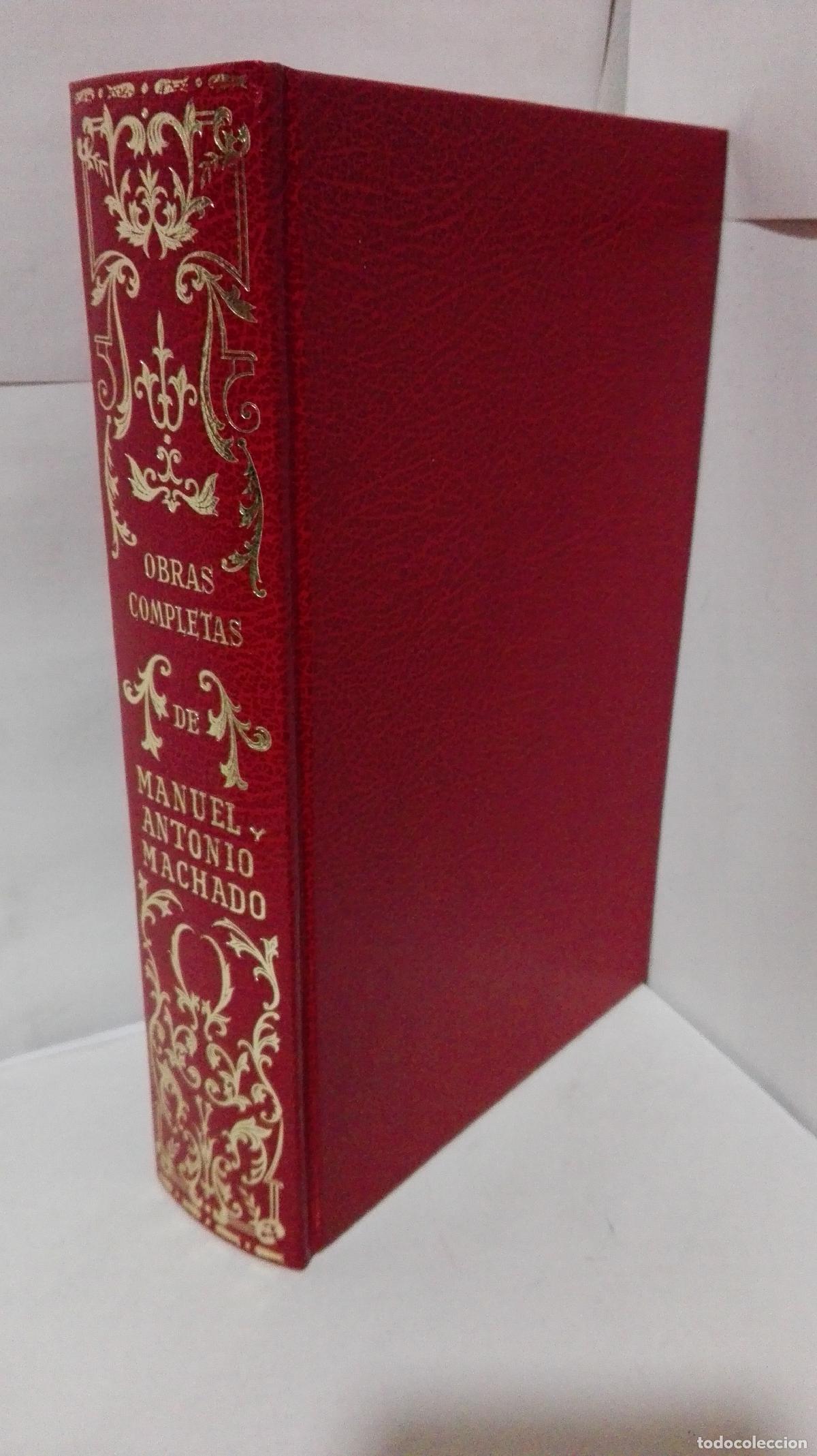 Libros: OBRAS COMPLETAS MANUEL Y ANTONIO MACHADO - Machado, Manuel y Antonio - Foto 1
