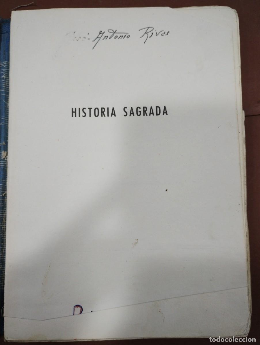 Libros: HISTORIA SAGRADA. - EDICIONES SM - CURSO ELEMENTAL. 1963. - Foto 2