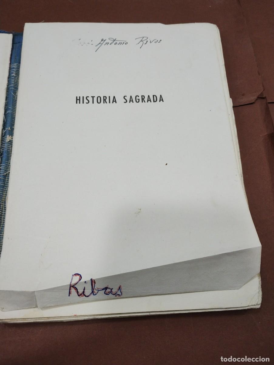 Libros: HISTORIA SAGRADA. - EDICIONES SM - CURSO ELEMENTAL. 1963. - Foto 3