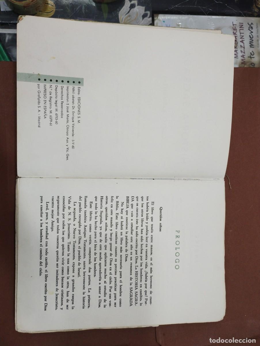 Libros: HISTORIA SAGRADA. - EDICIONES SM - CURSO ELEMENTAL. 1963. - Foto 5