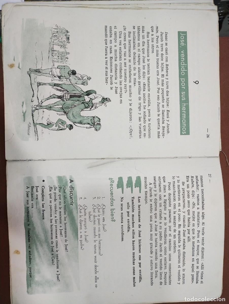 Libros: HISTORIA SAGRADA. - EDICIONES SM - CURSO ELEMENTAL. 1963. - Foto 6