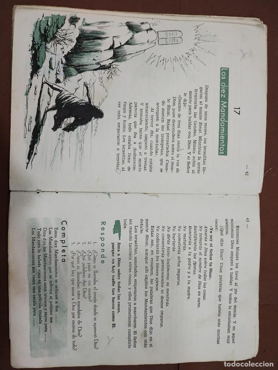 Libros: HISTORIA SAGRADA. - EDICIONES SM - CURSO ELEMENTAL. 1963. - Foto 7