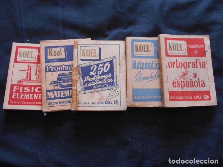 Libros: LOTE DE 5 LIBROS KOEL - Foto 1