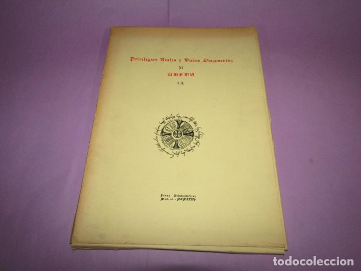 Libros: Privilegios Reales y Viejos Documentos de las Villas, Ciudades y Reinos de Espa&ntilde;a XI: &Uacute;beda del I-X