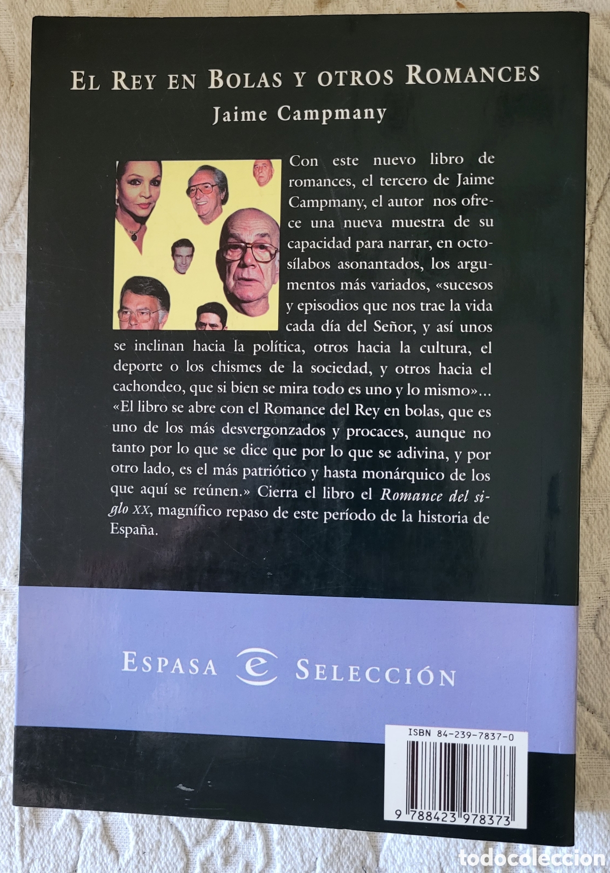 Libros: El Rey en bolas y otros romances/Jaime Campmany - Foto 2