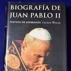 Libros: BIOGRAFIA DE JUAN PABLO II - TESTIGO DE ESPERANZA (9788401376528)