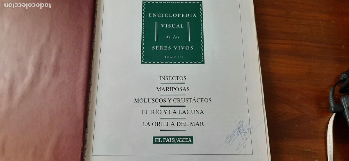 Libros: ENCICLOPEDIA VISUAL DE LOS SERES VIVOS. GRAN FORMATO. EL PAIS. ALTEA - Foto 3