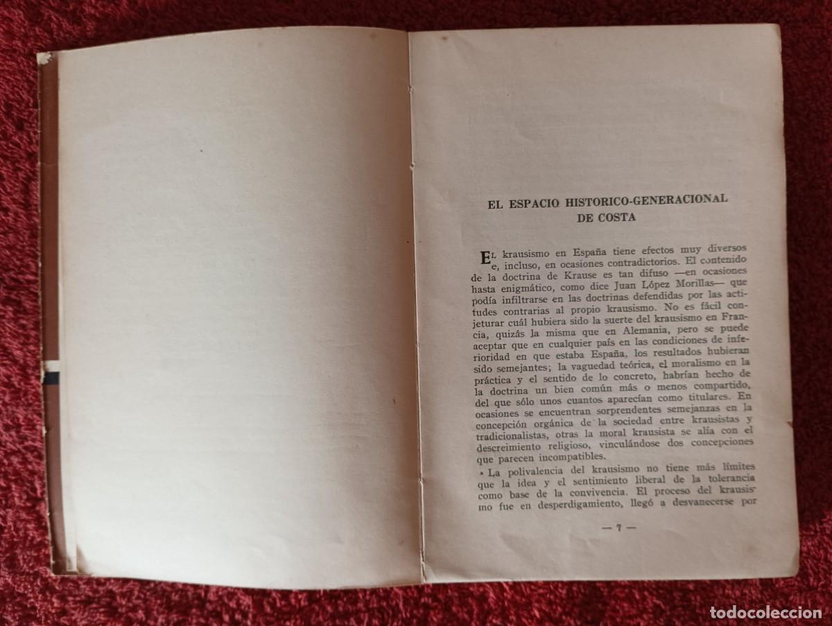 Libros: COSTA Y EL REGENERACIONISMO - E. TIERNO GALV&Aacute;N - Foto 6