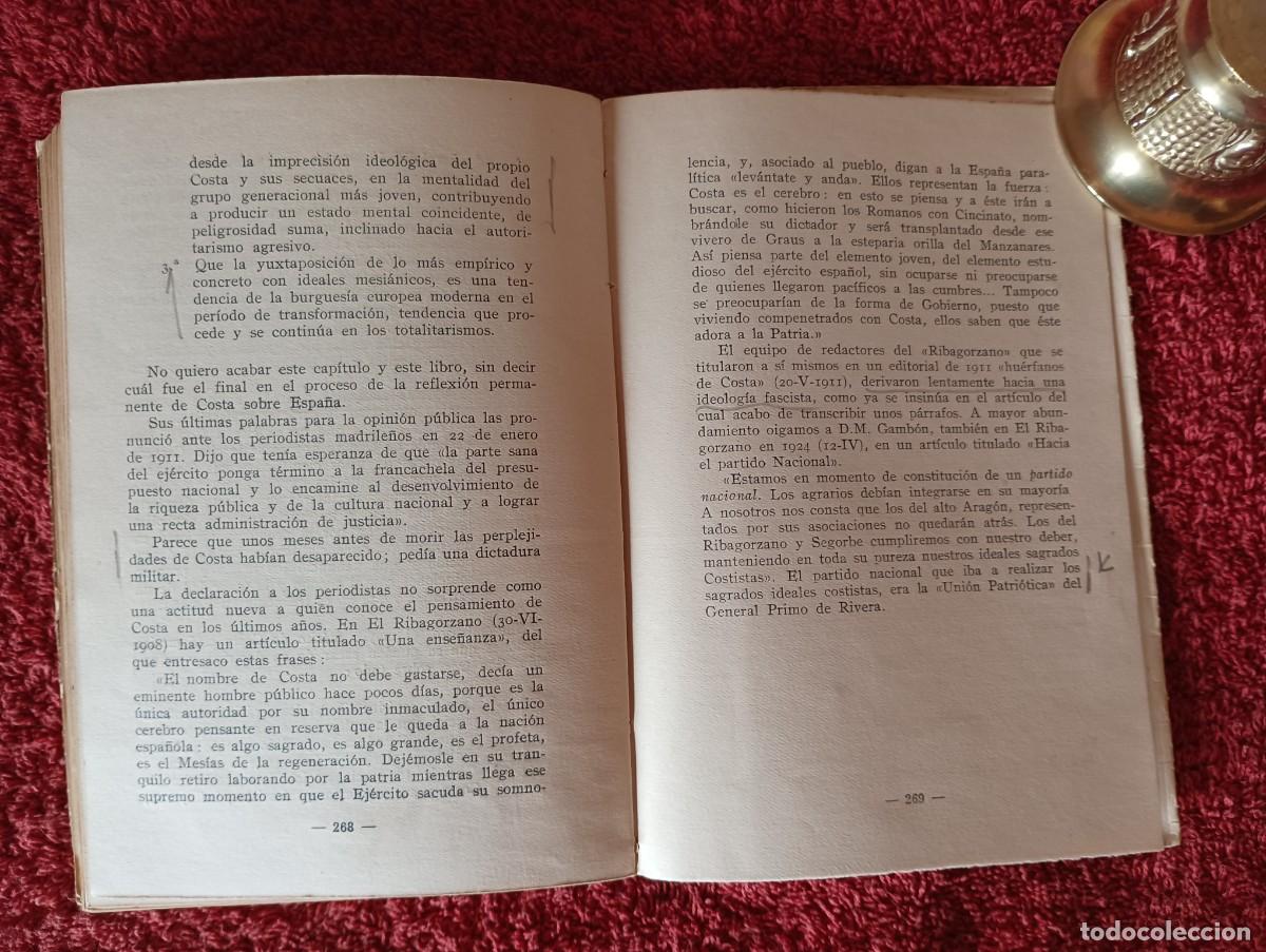 Libros: COSTA Y EL REGENERACIONISMO - E. TIERNO GALV&Aacute;N - Foto 7
