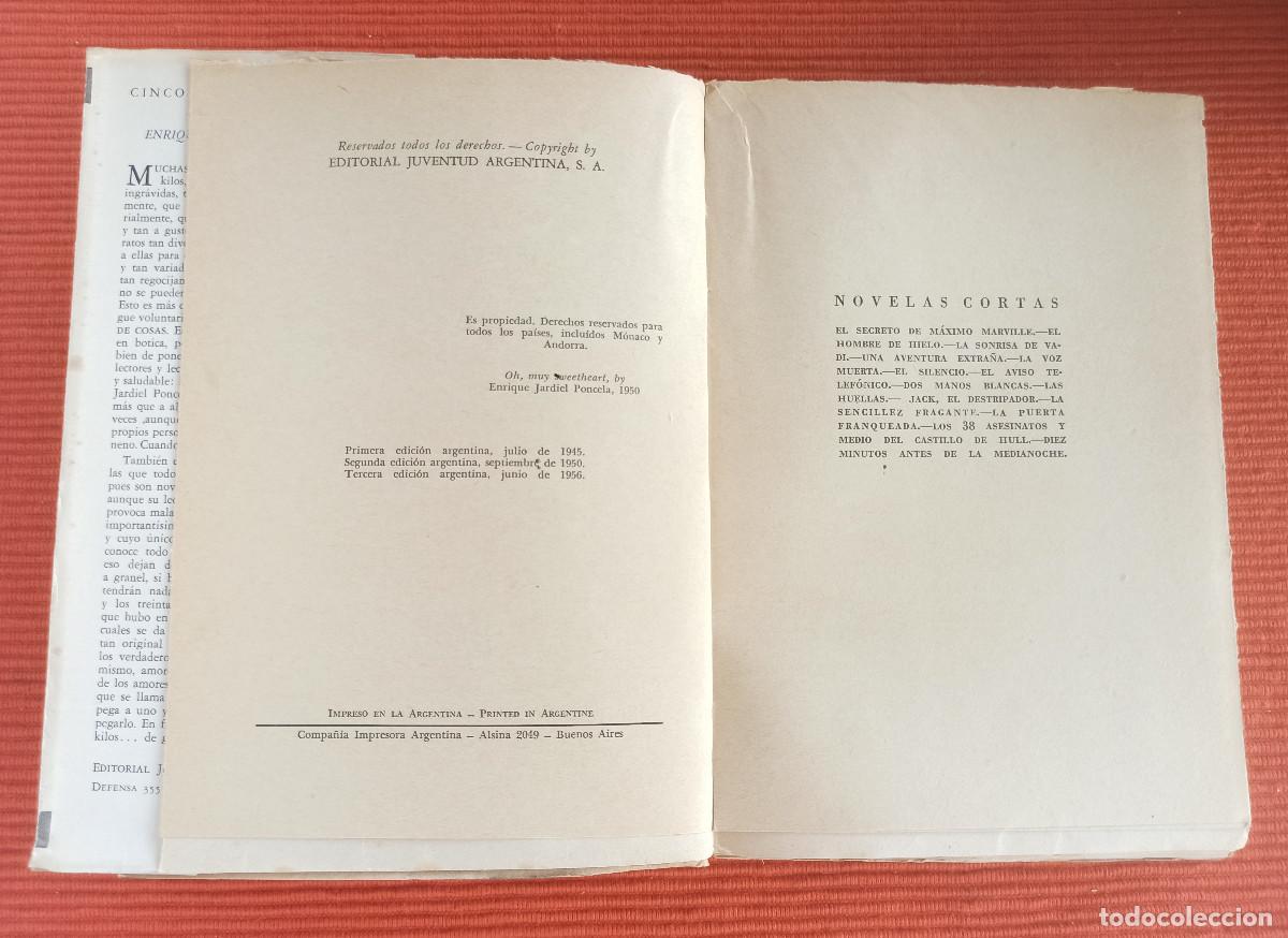 Libros: CINCO KILOS DE COSAS - ENRIQUE JARDIEL PONCELA - Foto 4