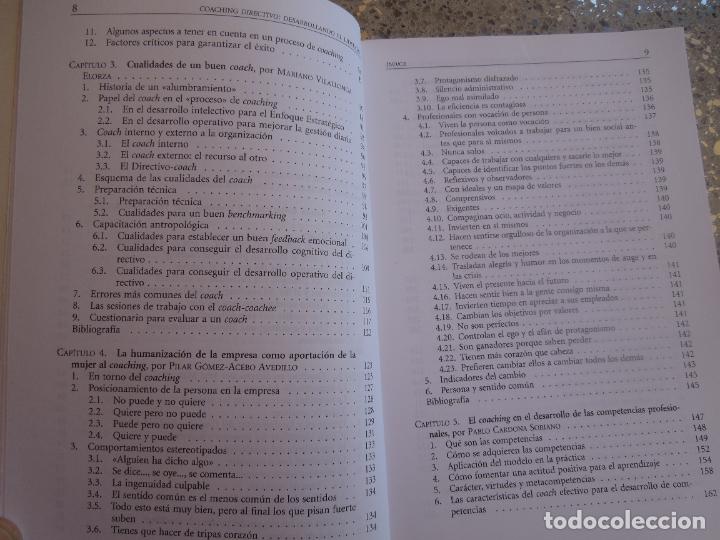 Libros: COACHING DIRECTIVO: DESARROLLANDO EL LIDERAZGO - FUNDAMENTOS Y PR&Aacute;CTICAS - ARIEL 1&ordf; ED. 2003. - Foto 3