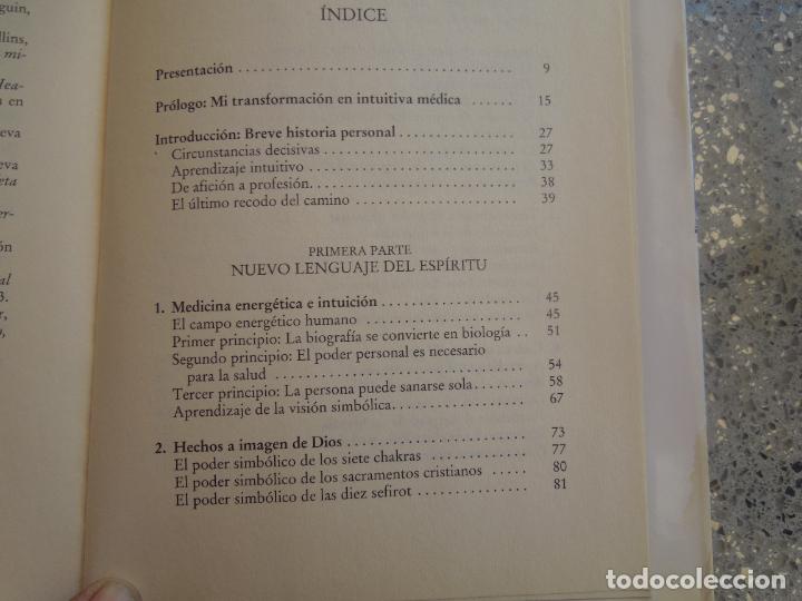 Libros: ANATOM&Iacute;A DEL ESP&Iacute;RITU - CAROLINE MYSS - EDICIONES B 1&ordf; EDICI&Oacute;N 1997. - Foto 2