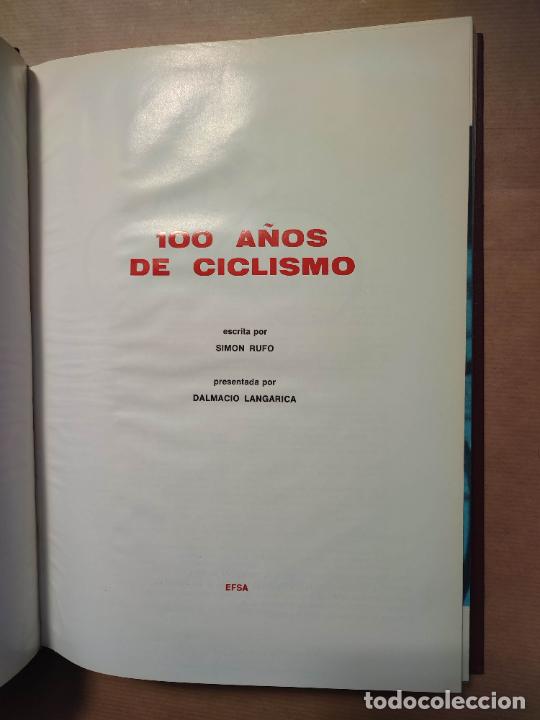 Libros: 100 a&ntilde;os de ciclismo. - V.V.A.A. - Foto 1