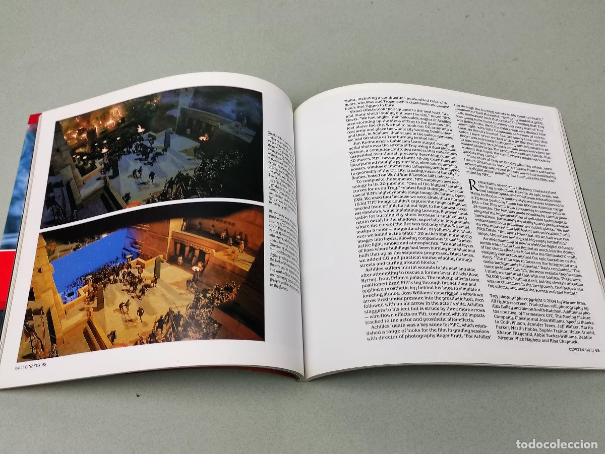 Libros: CINEFEX 98 - VAN HELSING - TROY - DAY AFTER TOMORROW - SKY CAPTAIN - Foto 3