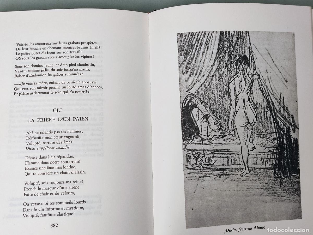 Libros: LAS FLORES DEL MAL - LES FLEURS DU MAL - BAUDELAIRE - Foto 2
