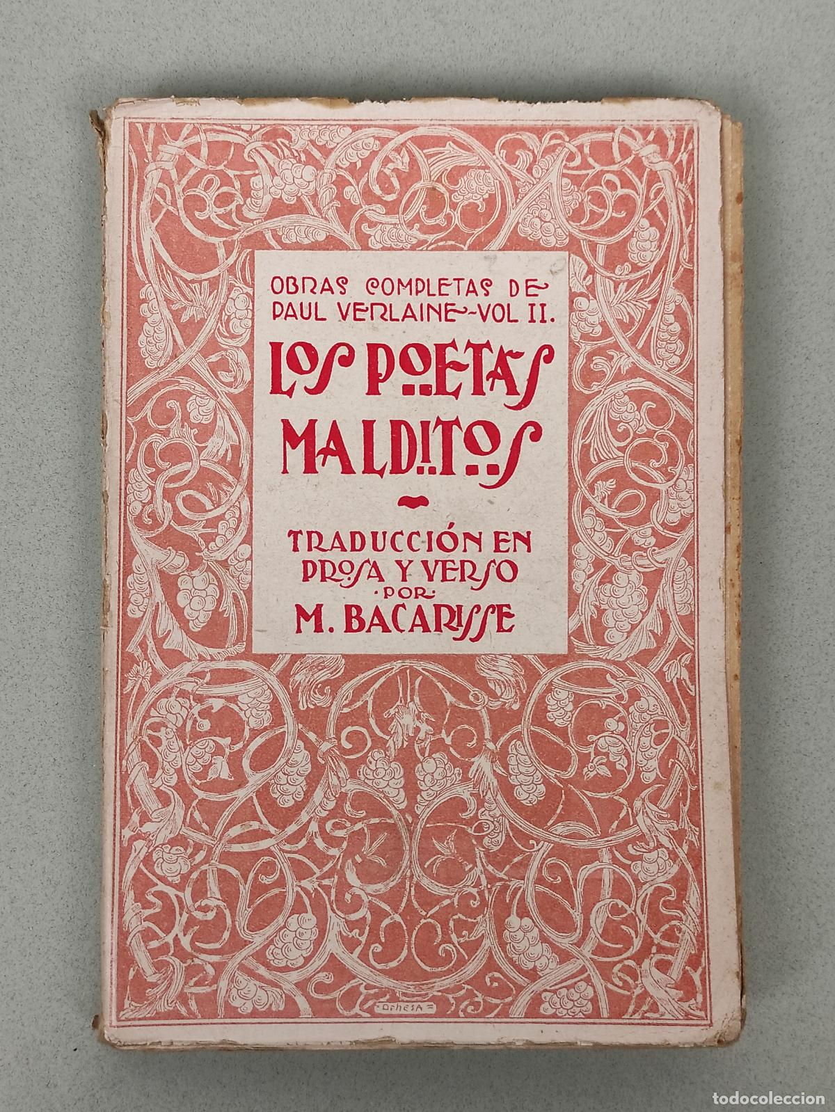 Libros: OBRAS COMPLETAS DE PAUL VERLAINE VOLUMEN II - LOS POETAS MALDITOS - PAUL VERLAINE