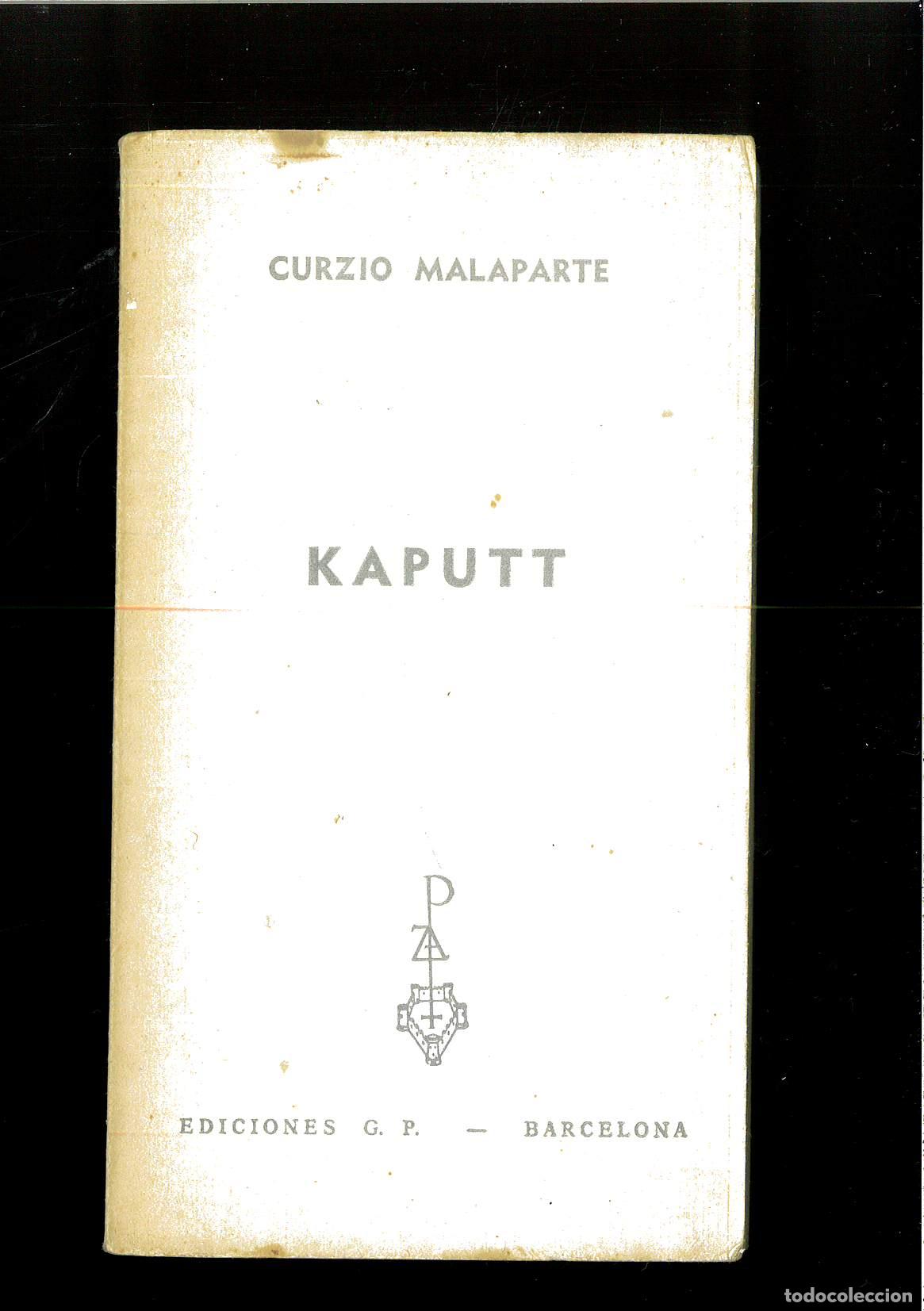 Libros: KAPUTT - CURZIO MALAPARTE - Foto 1