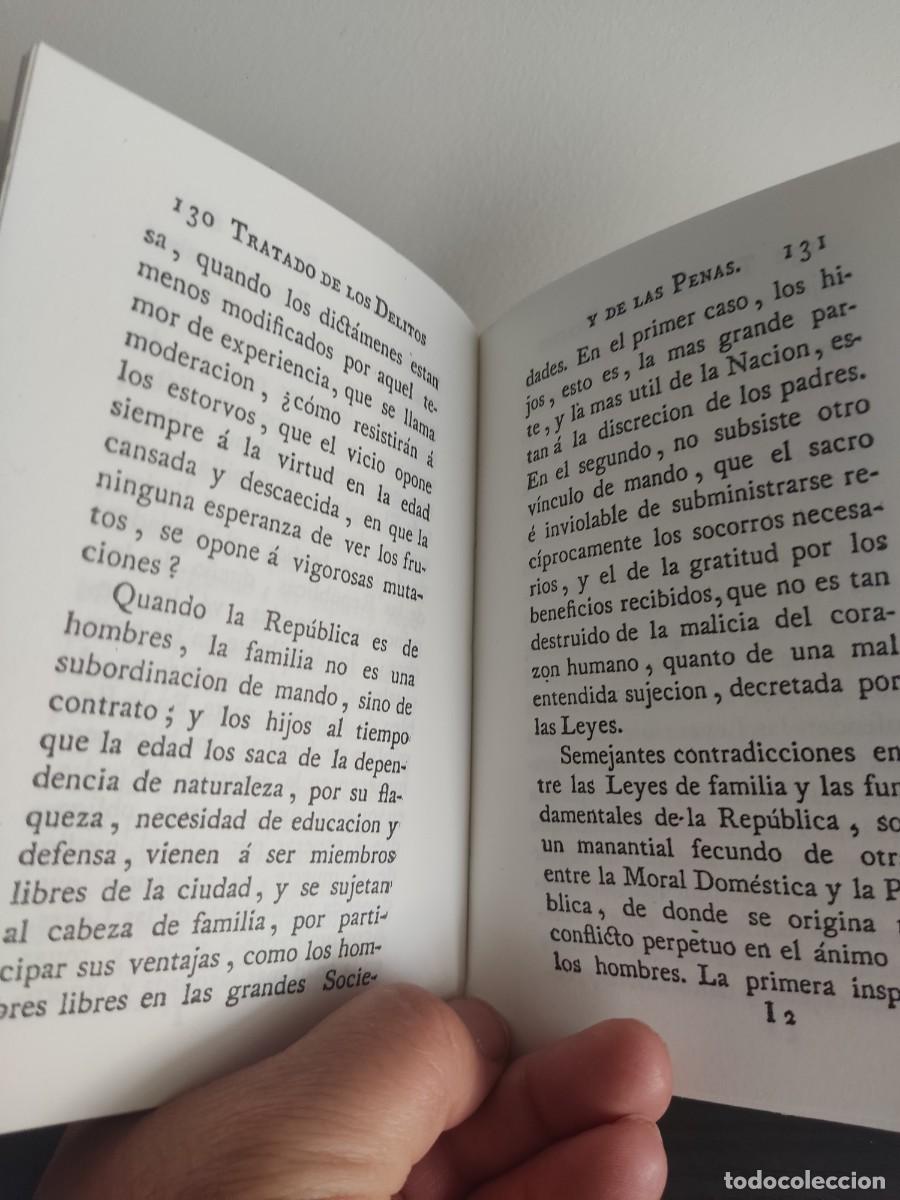 Libros: TRATADO DE LOS DELITOS Y DE LAS PENAS. EDITORIAL MAXTOR 2004 - Foto 5