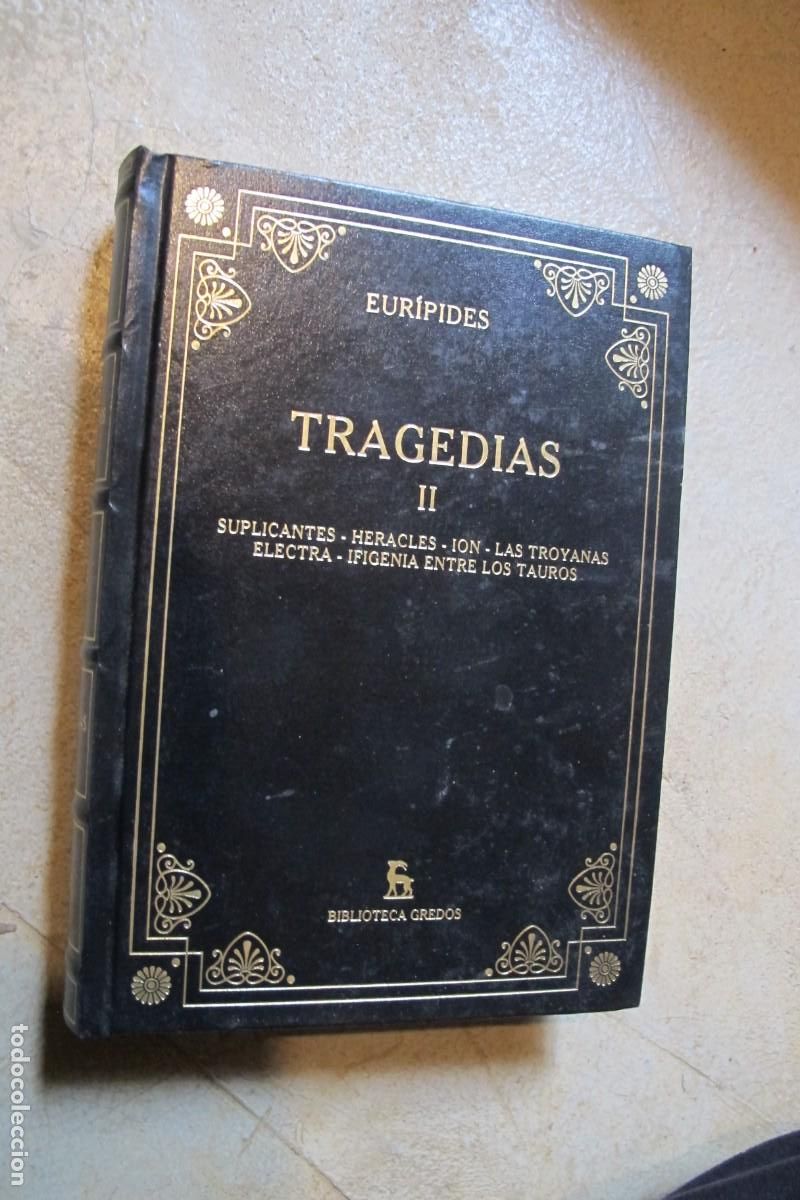 Libros: EURIPIDES TRAGEDIAS II. GREDOS BIBLIOTECA 8 - Foto 1