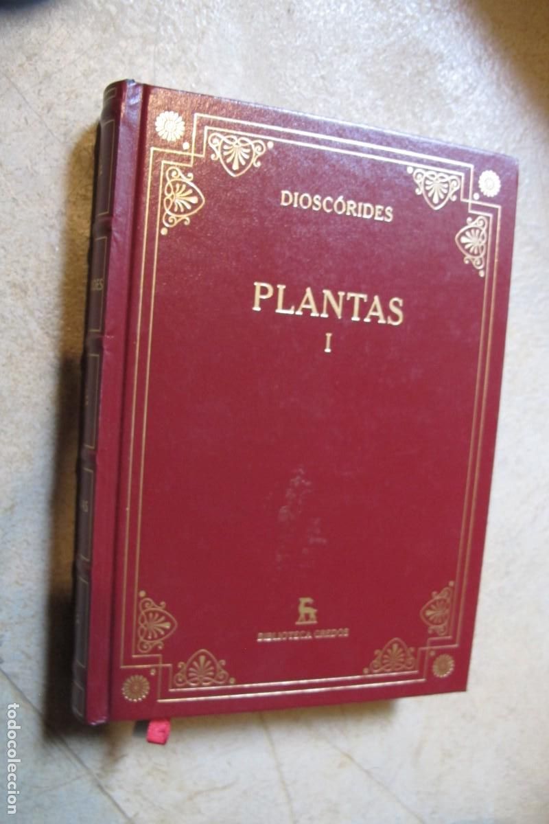 Libros: DIOSCORIDES. PLANTAS I. GREDOS BIBLIOTECA 129 - Foto 1