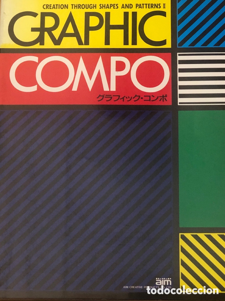 Libros: GRAPHIC COMPO. CREATION THROUGH SHAPES AND PATTERNS. MUY RARO. - Foto 1