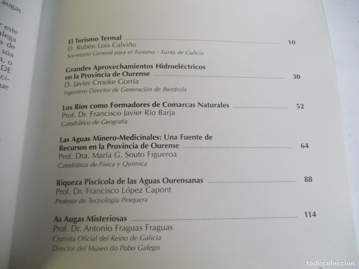 Libros: Las Aguas de la provincia de Ourense W19650 - Foto 2