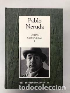 Libros: Obras completas I. - Pablo NERUDA. TDK586 - Foto 1