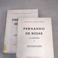 Libros: LA CELESTINA.- ROJAS, FERNANDO DE