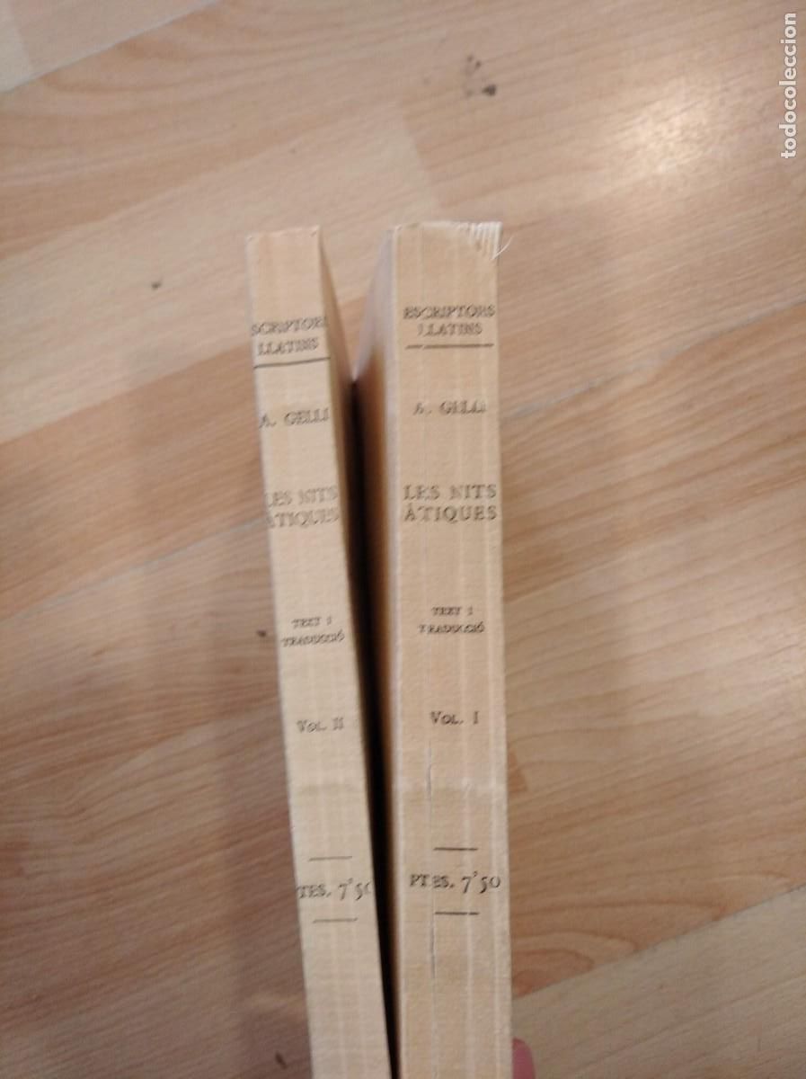 Libros: Les nits &agrave;tiques. Aulus Gelli. Bernat Metge - Foto 2