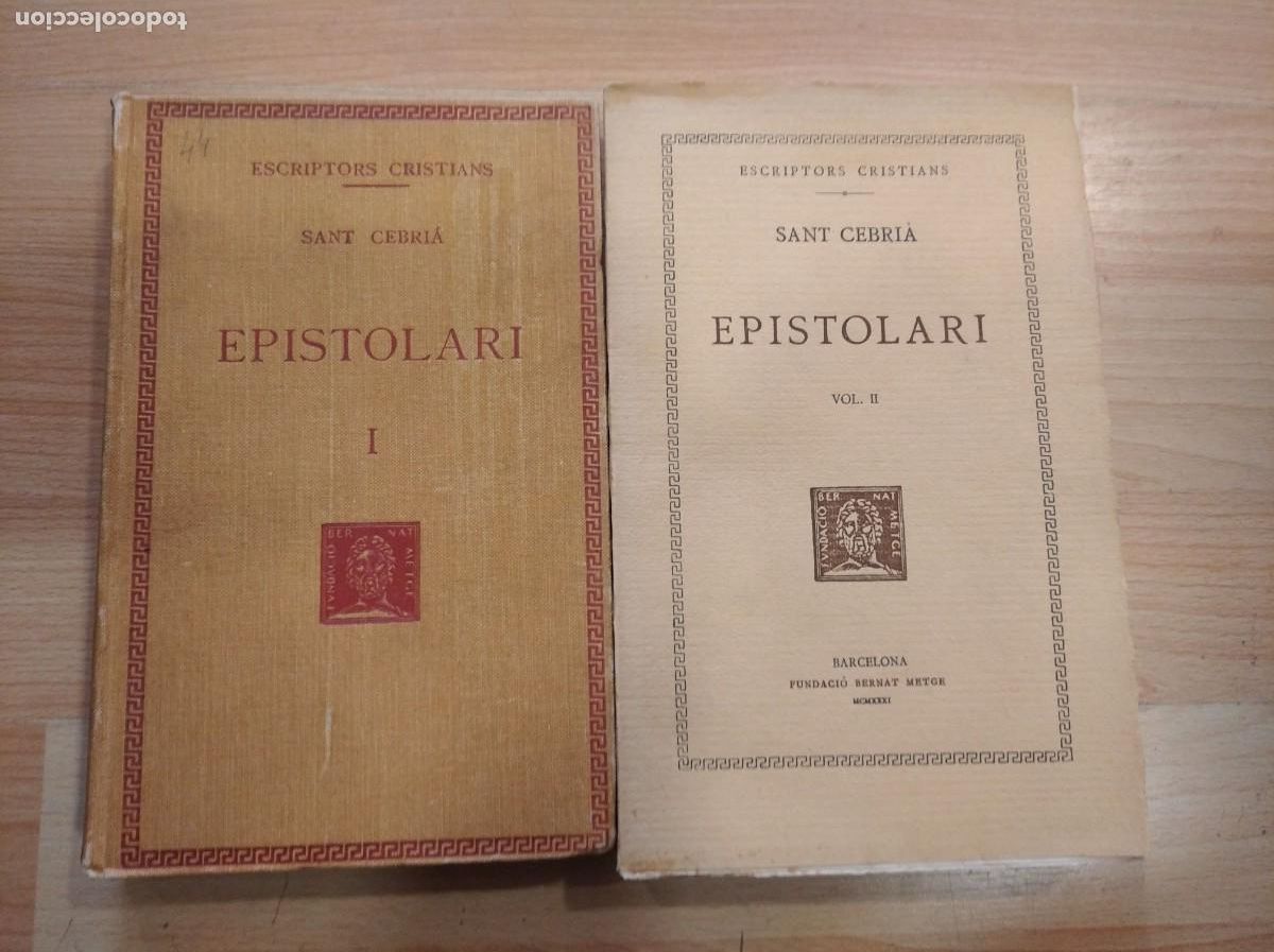 Libros: Epistolari. Sant Cebri&agrave;. Bernat Metge - Foto 1