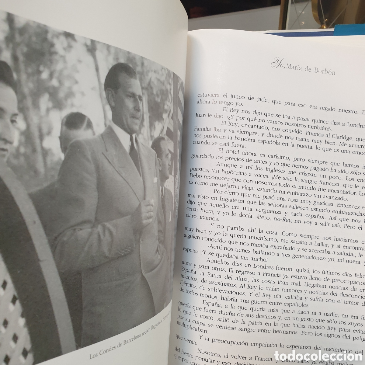Libros: YO MARIA DE BORBON , JAVIER GONZALEZ DE LA VEGA - Foto 3