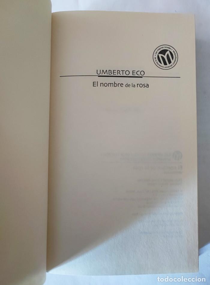 Libros: EL NOMBRE DE LA ROSA - Umberto Eco - Foto 2