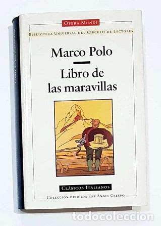 Libros: MARCO POLO. - Libro de las maravillas. - Foto 1