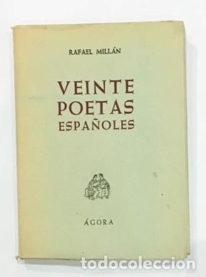 Libros: MILL&Aacute;N, Rafael - Veinte poetas espa&ntilde;oles - Foto 1