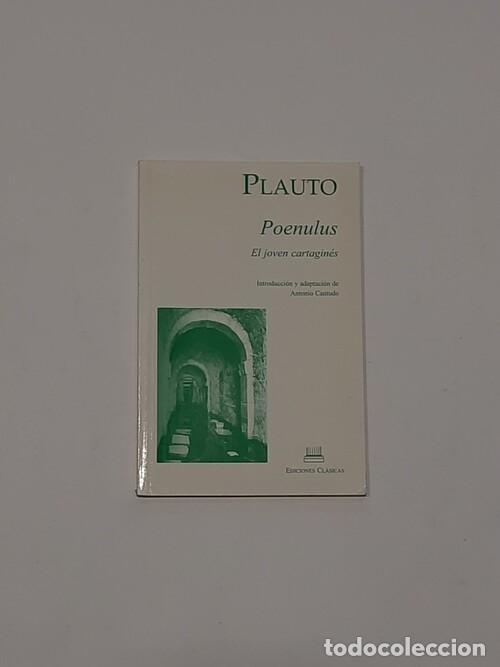 Libros: PLAUTO. - Poenulus. El joven cartagin&eacute;s. - Foto 1