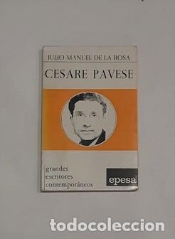 Libros: ROSA, Julio Manuel de la. - Cesare Pavese. - Foto 1