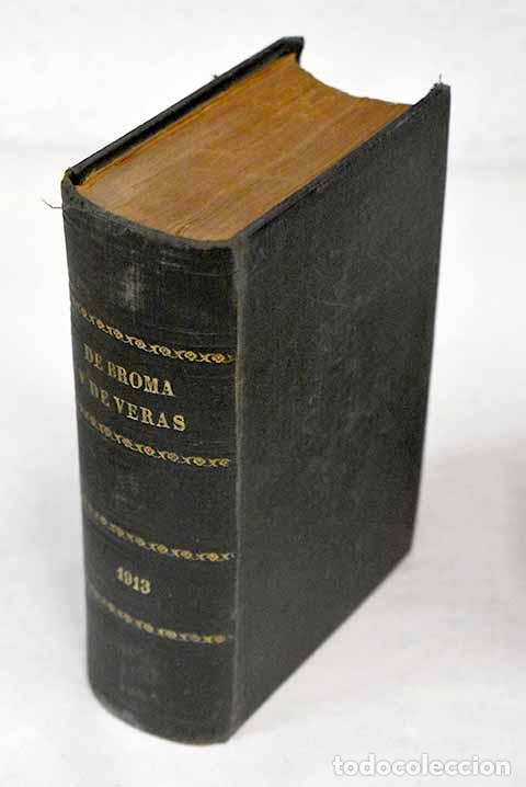 Libros: De broma y de veras. A&ntilde;o 1913 - Foto 1