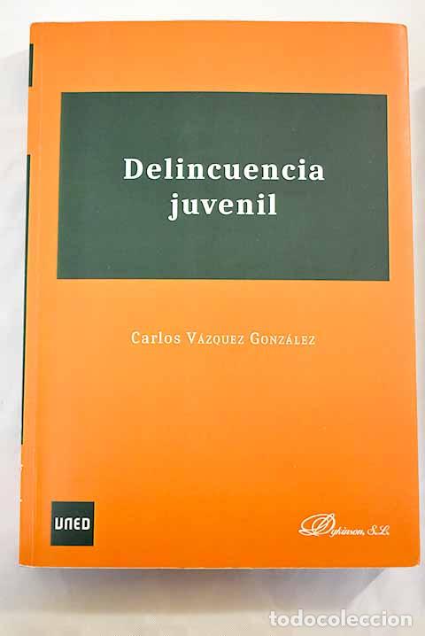 Libros: Delincuencia juvenil.- V&aacute;zquez Gonz&aacute;lez, Carlos - Foto 1