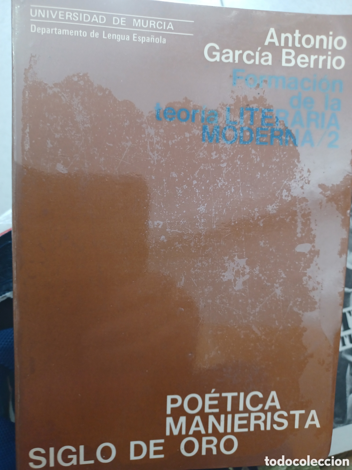 Libri di seconda mano: Barybook 200 Formaci&oacute;n de la teor&iacute;a literaria 2 po&eacute;tica manierista siglo Oro Garc&iacute;a Berrio